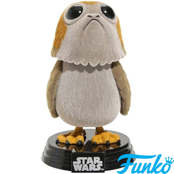 Funko POP #198 Star Wars Porg Exclusive Flocked Figure